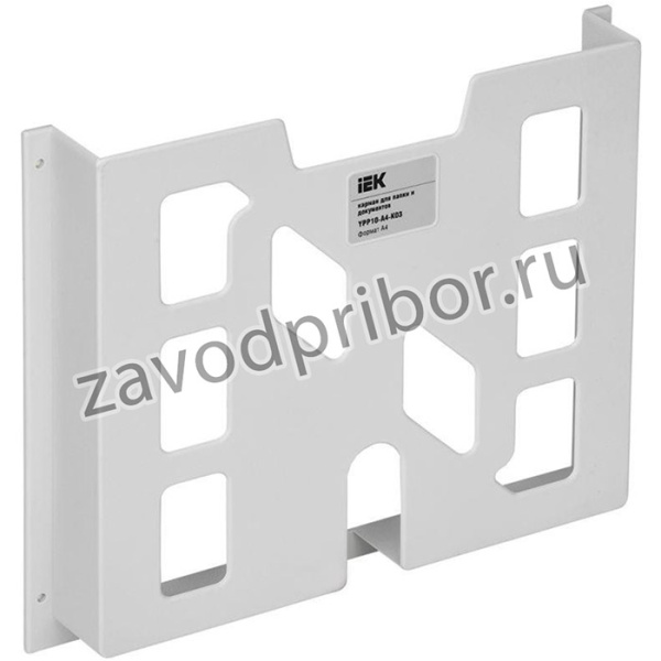 YPP10-A4-K03, Карман для документации пластиковый А4 RAL7035 IEK
