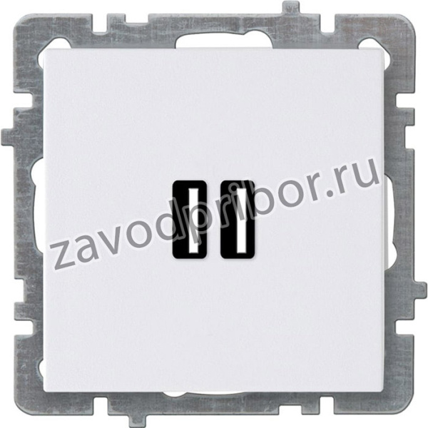 Механизм розетки USB TOURAN-ALEGRA-THOR, белый 24110481