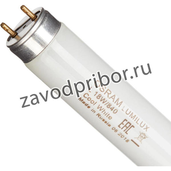 Лампа люминесцентная Osram Lumilux L 18W/840 G13 4000К хол.бел. 25шт