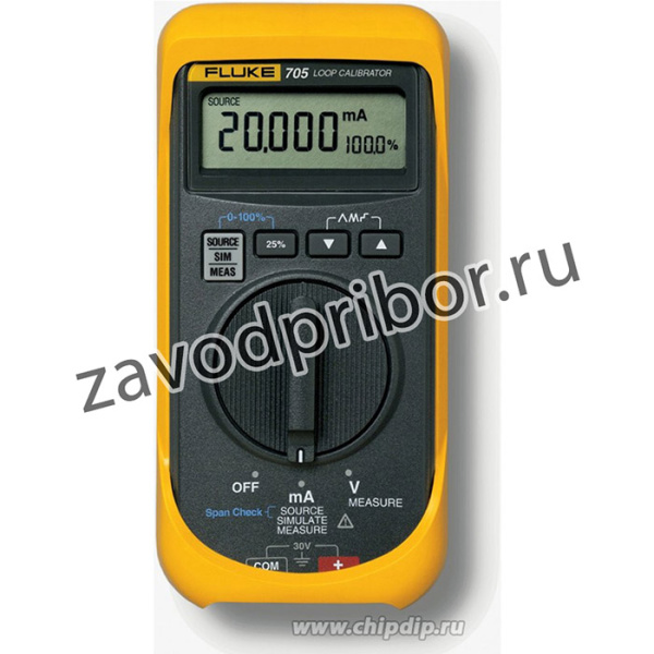 Fluke 705, Измеритель-калибратор петли тока (Госреестр РФ)