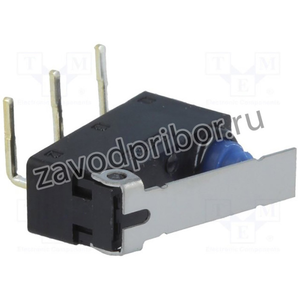 D2HW-A211DL, Микропереключатель SNAP ACTION, с рычагом, SPDT, 0,1A/125ВAC