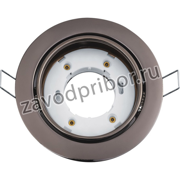 Светильник Navigator 93 034 NGX-R5-005-GX53 (Поворотный черный хром)