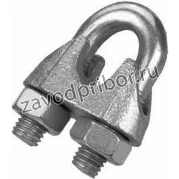 Зажим для канатов DIN741 М10 2 шт. , 7-0010320