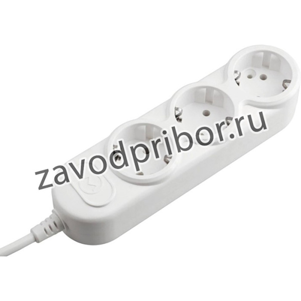 Удлинитель Power Cube, 3р/5м с/з, без выкл. 3500 Вт, 16 А(PC-3B-5М)