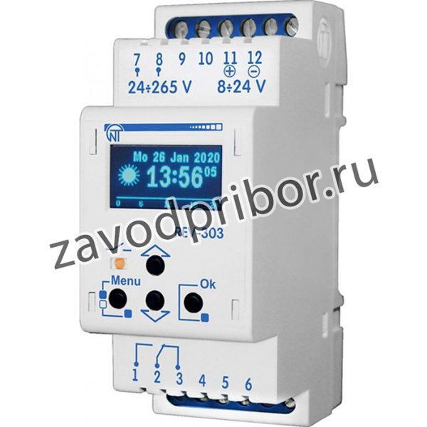 Программируемый многофункциональный таймер РЭВ-303 3425604303