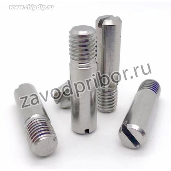 AISI 304 D3-L16 Ось с резьбой