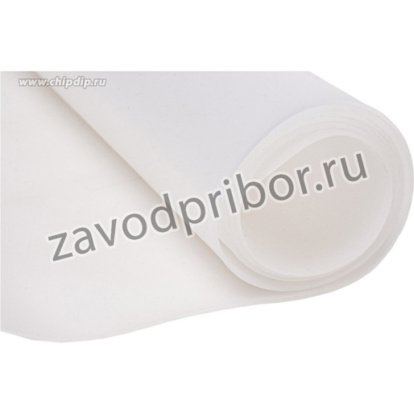 Sil 590*380*0.8mm, Коврик "Гибкое стекло" 590*380*0.8mm силиконовый белый