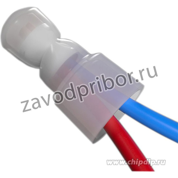 08-0701, Концевая изолированная заглушка КИЗ-1, _ 2,8 мм (1,0-2,5 мм2)