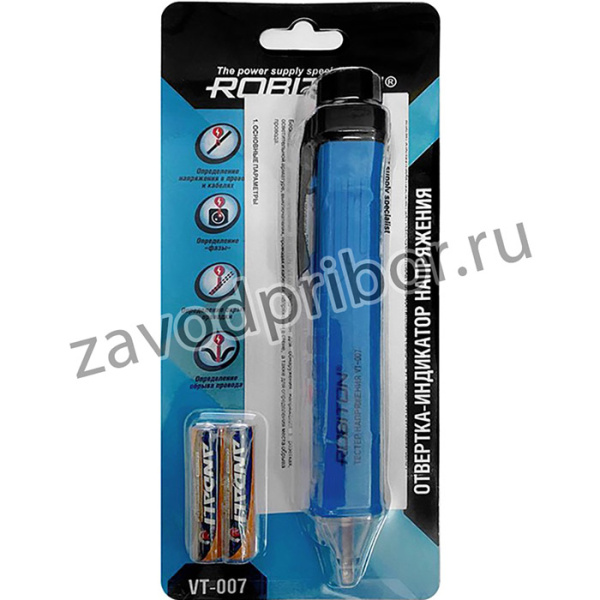 ROBITON VT-007 отвертка индикаторная многофункциональная BL1, Инструмент