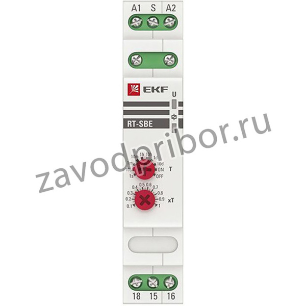 Реле времени RT-SBE12-240В задержка выключ. после пропад. сигнал. PROxima EKF rt-sbe-12-240