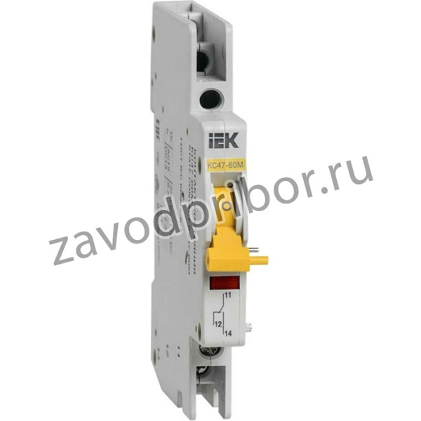 Контакт состояния КС47-60М на DIN-рейку для ВА47-60M MVA31D-KS-1