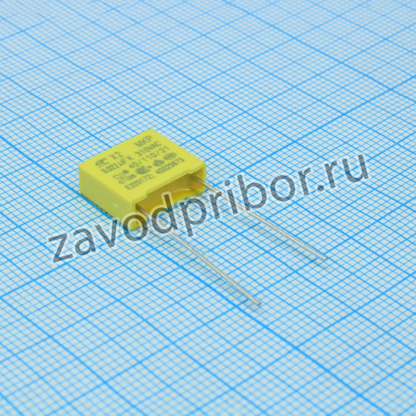 KLS10-X2-104K310-P10, (фильтр X2 0.10uF 10% 310Vac p:10mm)