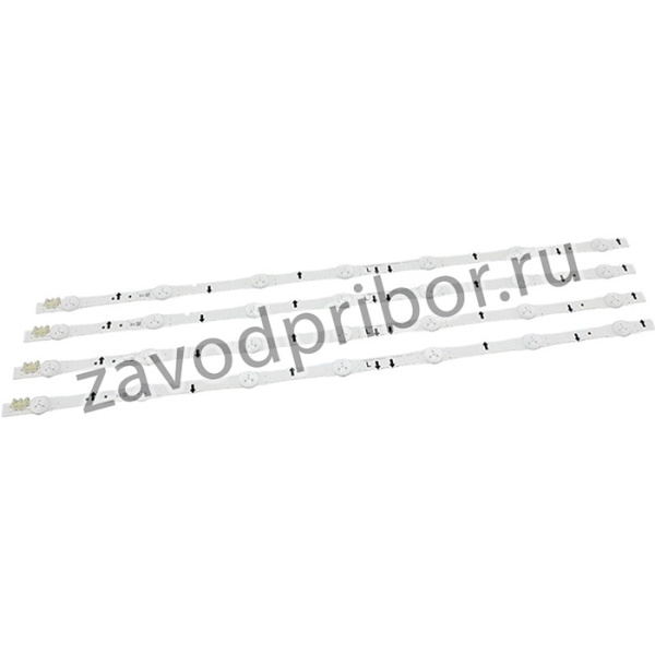 Светодиодная подсветка (LED-подсветка) для Samsung UE32H UE32J (комплект 4шт)