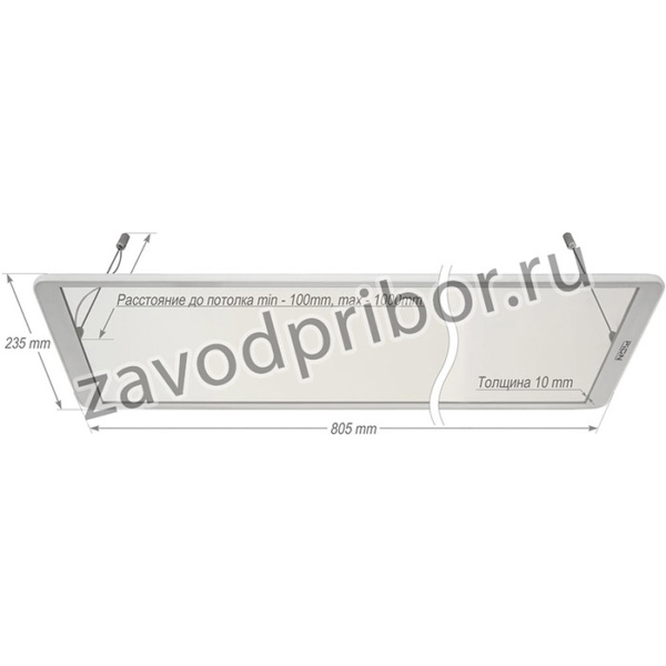 Инфракрасный обогреватель PION CRYSTAL-08