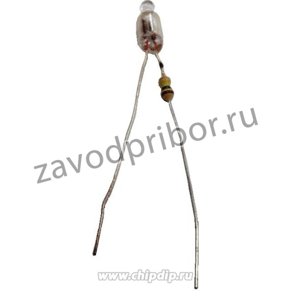 NE-2H 4x10 с резистором, Лампа повышенной яркости 230VAC