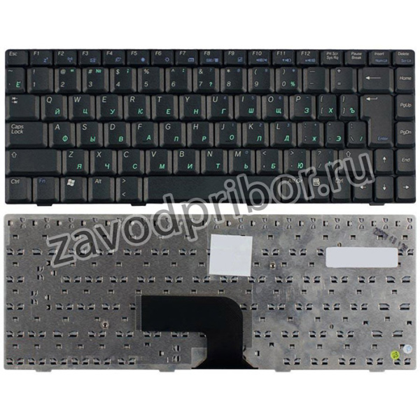 Клавиатура для ноутбука Asus W5 W6 W7 черная