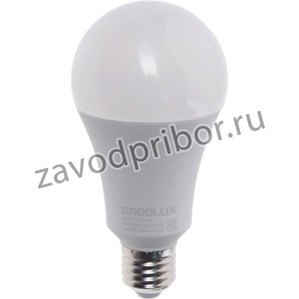 LED-A70-35W-E27-6K, Лампа светодиодная E27 A70 35W (300W) 220V холодный ERGOLUX