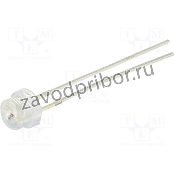 OSR7CA56A1A, LED; 4,8мм; красный; 1120?1560мкд; 100°; выпуклая