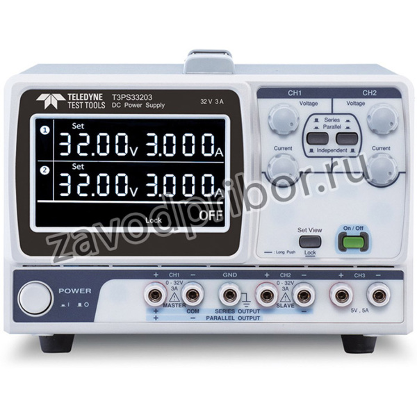 T3PS33203, T3PS33203 Digital Bench Power Supply, 0 32V, 0 3A, 3-Output, 217W