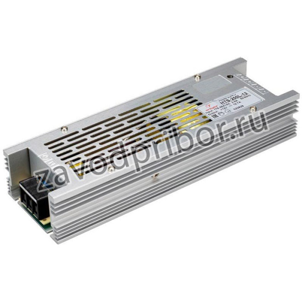 Блок питания HTS-200L-12 12В 16.7А 200Вт IP20 сетка 3 года Arlight 020826