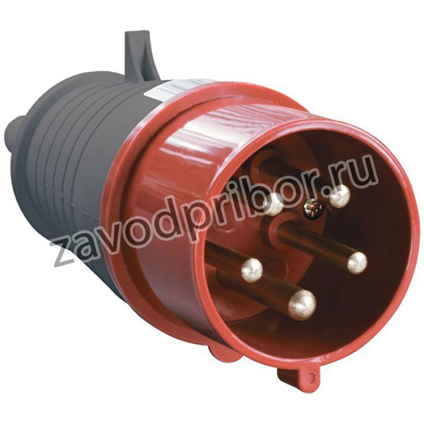 Вилка эл. каб. 32А 3P+PE+N 380В IP44 ССИ-025 IEK PSR02-032-5