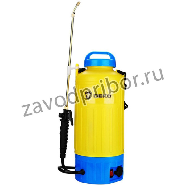 Опрыскиватель Deko DKSP11 аккум. 8л желтый/синий (065-0950)