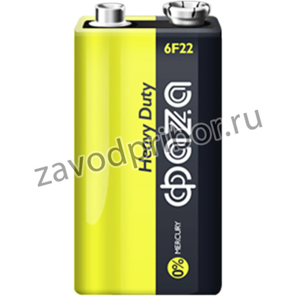 9V солевые эл. питания 6F22 Heavy Duty Shrink-1 5002265