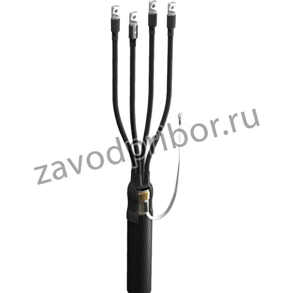 Муфта 4 ПКВ(Н)Тпб-1 (70-120) с наконечниками (пластик с бронёй) | zeta20724 | ЗЭТАРУС