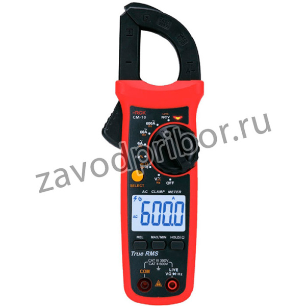 RGK CM-10 — цифровые токовые клещи