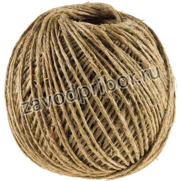 Шпагат STAYER хозяйственно-бытовой, льнопеньковый, d=1,4 мм, 60 м, 13,5 кгс, 1,25 ктекс