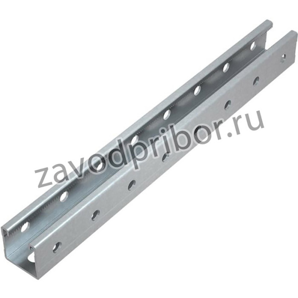 Профиль-Страт перфорированный 41х41 L800 сталь 2.5мм STPU41-41-800 3P HD тройная перфор. КМ LO17226