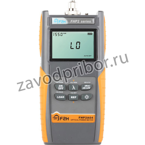 GRW-FHP2B04.b, Оптический измеритель мощности FHP2B04, от -50 до +26 дБм, 850/1300/1310/ 1490/1550/1625 нм