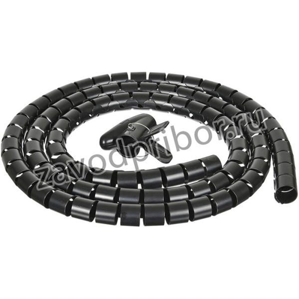 Кабельный органайзер Buro BHP CG252B Spiral Hose 25x2000mm Black