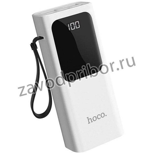 Внешний аккумулятор Powerbank HOCO J41 Treasure mobile, 2.0A (10000mAh), белый