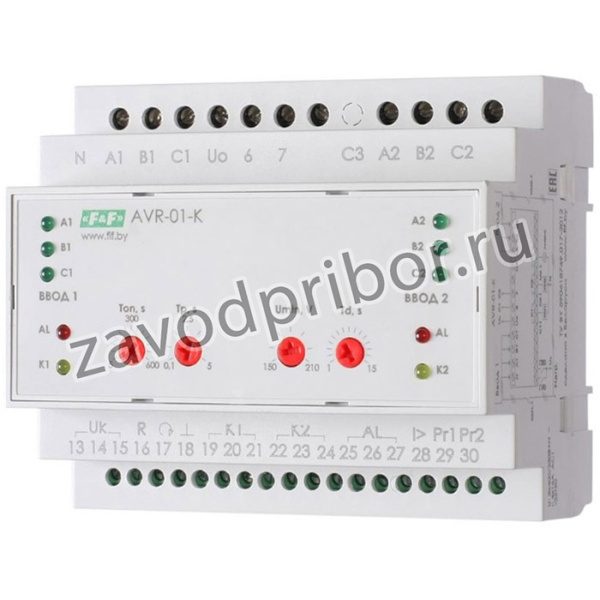 F&F автоматический переключатель фаз AVR-01-K EA04.006.001