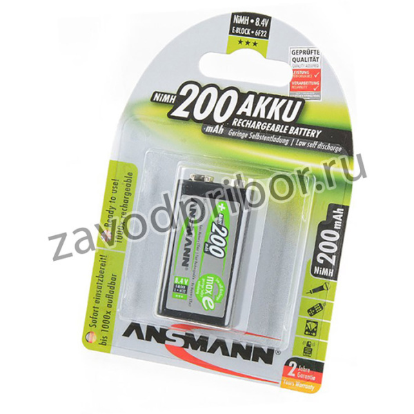 ANSMANN 5035342 E-Block 200мАч maxE BL1, Аккумулятор