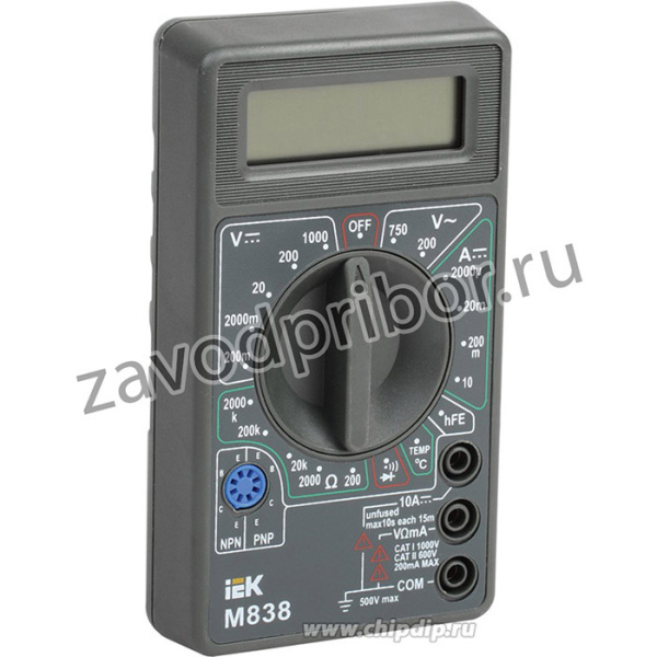 TMD-2S-838, Мультиметр цифровой Universal M838