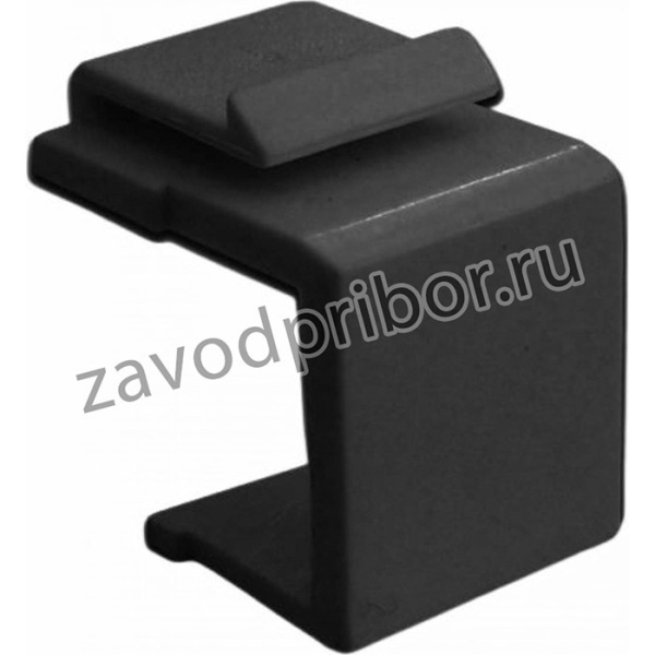 TWT-OK-XX-BK, Вставка-заглушка Кейстоун, черная -OK-XX-BK