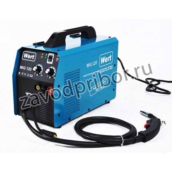 195060, Инвертор,140-250В,2.1кВт, 30-120A(MIG/MAG),30- 120А(MMA),ПВ=120А/60%, ф0.6-0.8\1.6-3мм,8.9кг