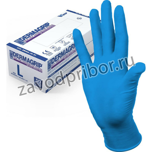 Перчатки см. латекс HIGH RISK 50 штук, размер L CТ0000000687