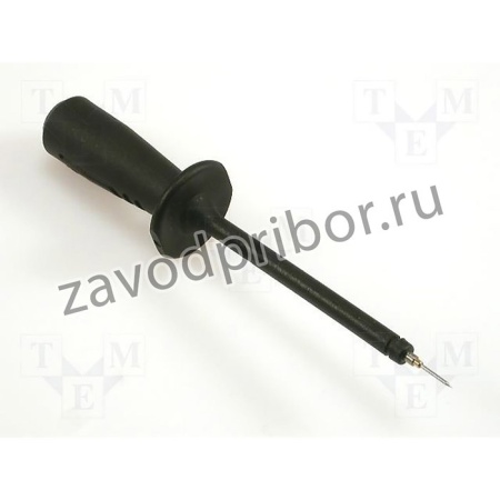 PRUEF2610FT-SW, Измерительный щуп, 1А, 1кВ, черный, Диам.конца: 0,75мм, 972318100