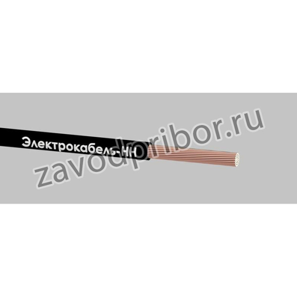Провод ПуГВ 1х6 450/750В Ч (бухта) (м) ЭЛЕКТРОКАБЕЛЬ НН 000008459
