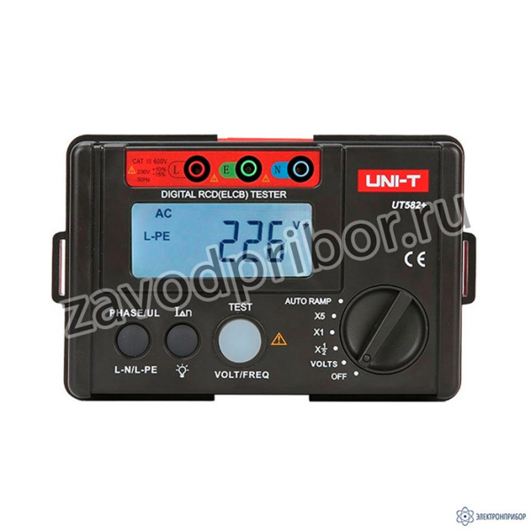 UNI-T UT582+ — тестер УЗО цифровой