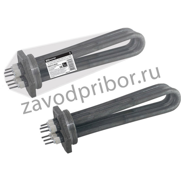 ТЭНБ-4,5кВт, вода (P), 220В (ТЭН-64, В, 13, 1,5кВт), уст.длина 320 мм, фланец G2,5, угл. сталь, TDM