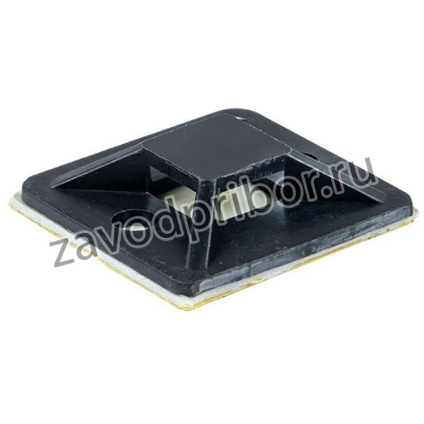 Площадка самоклеящаяся 40х40мм черн. (уп.100шт) EKF plc-40x40-b