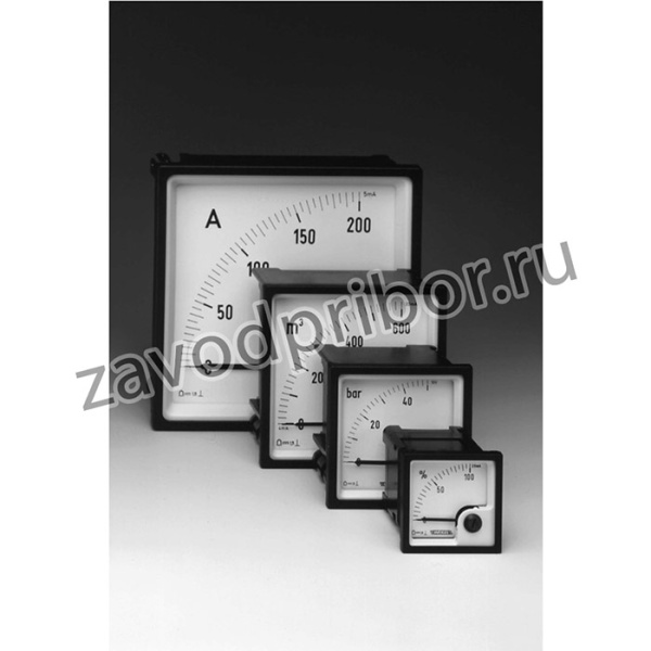 Вольтметр постоянного тока, габариты: 72х72 мм: PQ 72 K, 30 V DC, 30 V (шкала по запросу)