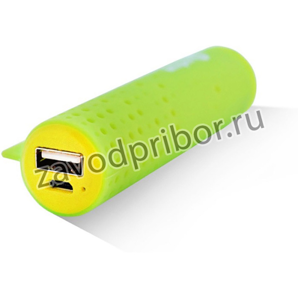 Внешняя аккумуляторная батарея AI-TUBE G 3100mAh (11Wh) зеленая Amperin