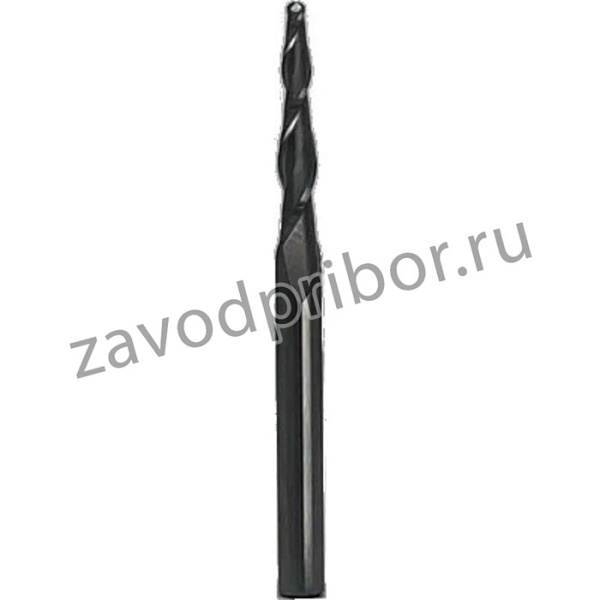 Концевая фреза гравировальная спиральная VHW 3x30,5/75x6 Z2 RH TL22087