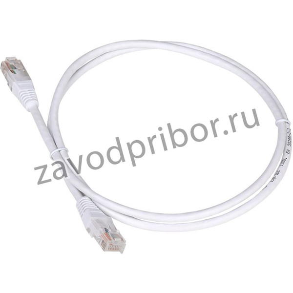 TWT-45-45-10-WH, Патч-корд RJ45-RJ45, 4 пары, UTP, категория 5е, 10 м, белый, 45-45-10-WH