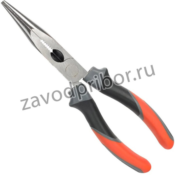Длинногубцы PATRIOT LNP-200N, трехкомпонентная рукоятка, 200мм